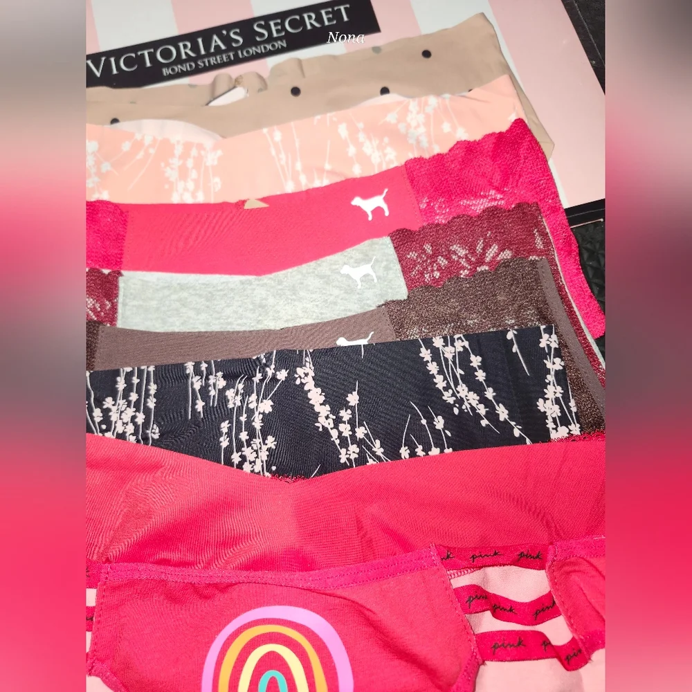 Victoria's Secret PINK Panties Bundle Size Small NWT - Picture 2 of 7